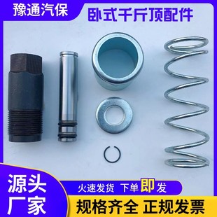 Horizontal 0kg Double Pump Assembly Piston Large Oil Pump Small Oil Pump Large and Small Plunger Clip Oil Seal Accessories