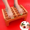 household Foot Massager Foot acupoint Massage Cushion Plastic woodiness Roller Foot Massager Foot tool