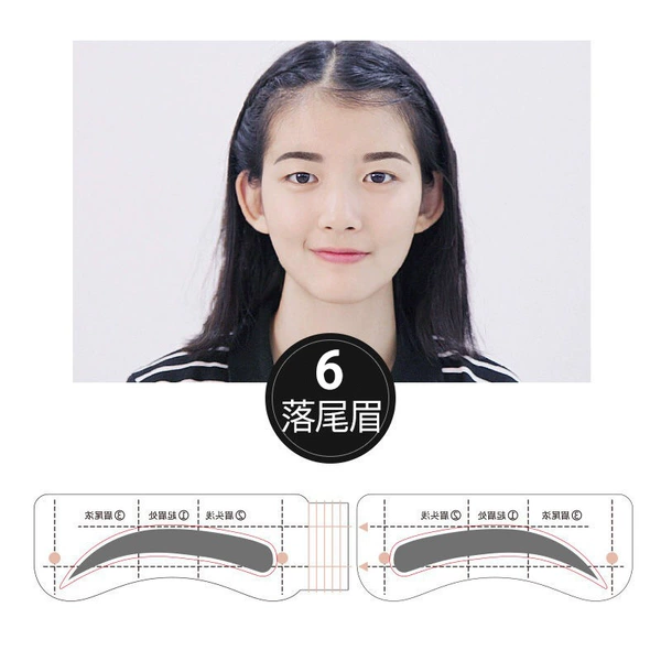 Leaning eyebrows - 1 picture/4 posts