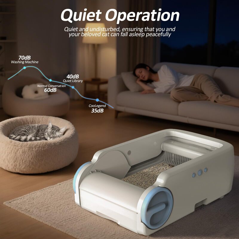 Automatic shoveling excrement cat sand table pet cat smart cat litter box cleaning equipment anti-splash cat toilet wifi control Automatic shoveling excrement cat sand table pet cat smart cat litter box cleaning equipment anti-splash cat toilet wifi control