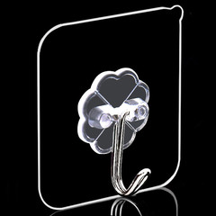 透明無痕掛鈎批發強力粘鈎魔力免打孔塑料掛鈎強力掛鈎免釘粘膠廠