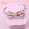 Children's elastic headband, hair accessory suitable for photo sessions with bow for princess, suitable for import, European style