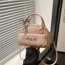 手感简约气质潮流韩版拎森萌系单肩包时尚斜挎包小方包2025新款