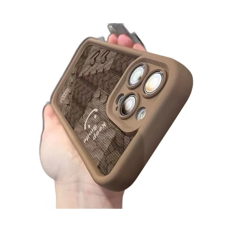 El diamante explosivo es adecuado para la carcasa del teléfono móvil iphone16 lindo Apple 15promax anti-caída 14/13pro12