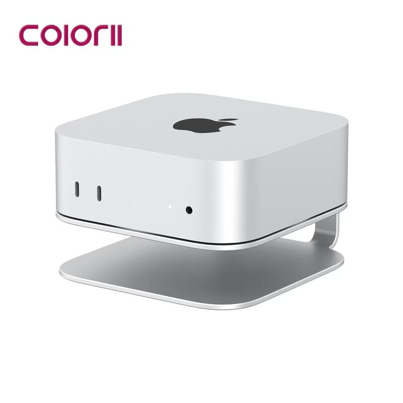 Mac mini M4 stand, M4 Pro metal cooling base, Mac mini desktop height-adjustable support stand Mac mini M4 stand, M4 Pro metal cooling base, Mac mini desktop height-adjustable support stand
