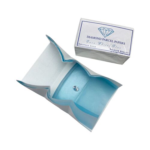 80x45 diamond bag wrapped with diamond paper loose diamond wrapping paper packaging bag white blue yellow diamond jewelry packaging