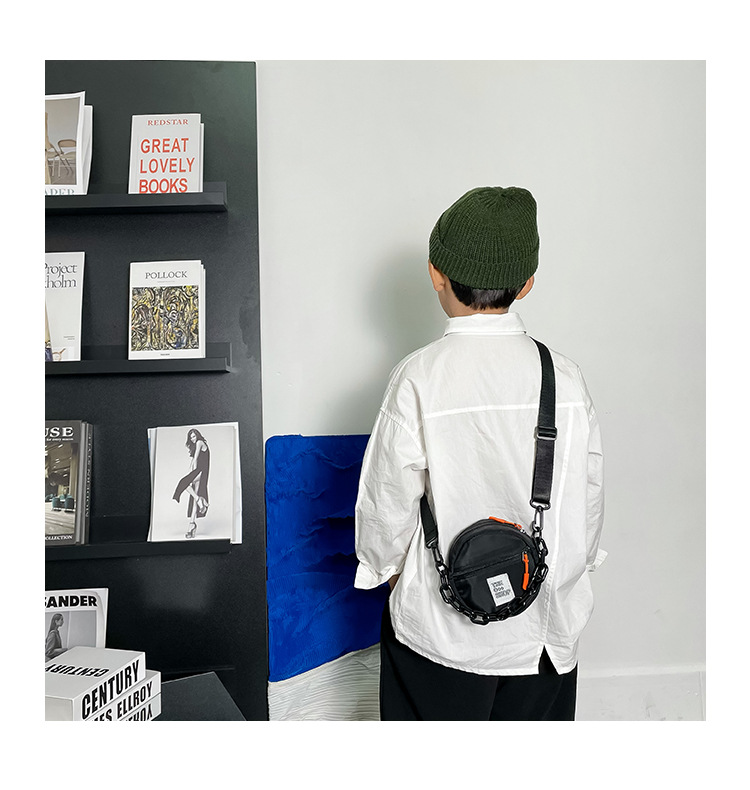 90g Weight Nylon Lining Material Zipper Closure Type Single Shoulder Strap Strap Type Coin Purse Bags Type Casual, Holiday Occasion Nylon Material Letter, Solid Color Pattern All Seasons Season Unisex Gender Streetwear Style Round Shape Mini Size Unisex Mini Nylon Letter Solid Color Streetwear Round Zipper Coin Purse 13