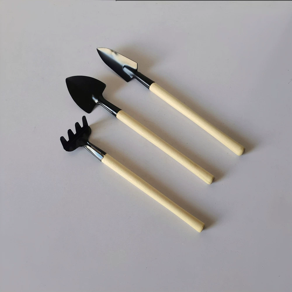 Оптовая Продажа с фабрики садовые инструменты из трех частей Мини-садовый инвентарь завод горшечные инструменты Лопата для цветов