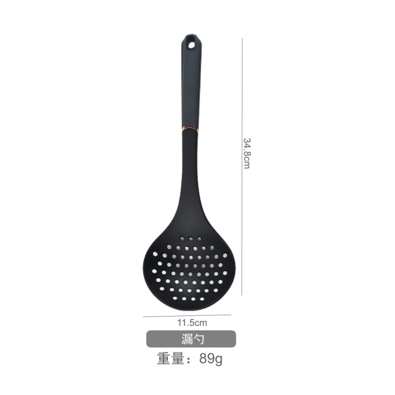 ナイロン台所用品8点セット収納付きスタンドセット家庭用キッチン調理シャベルスプーンスプーンフライセット|undefined