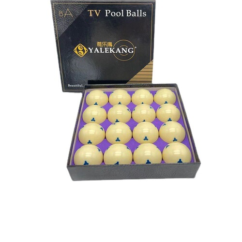 Large 5.72CM Mother Ball Standard Pool White Ball/Straight Pool/Black 8 16 Color Mother Ball 8A Yalukang Mother Ball
