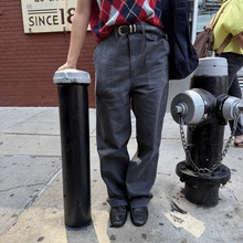 现货2025秋季新韩国东大门th*Bar*net宽松休闲工装风休闲裤长裤女