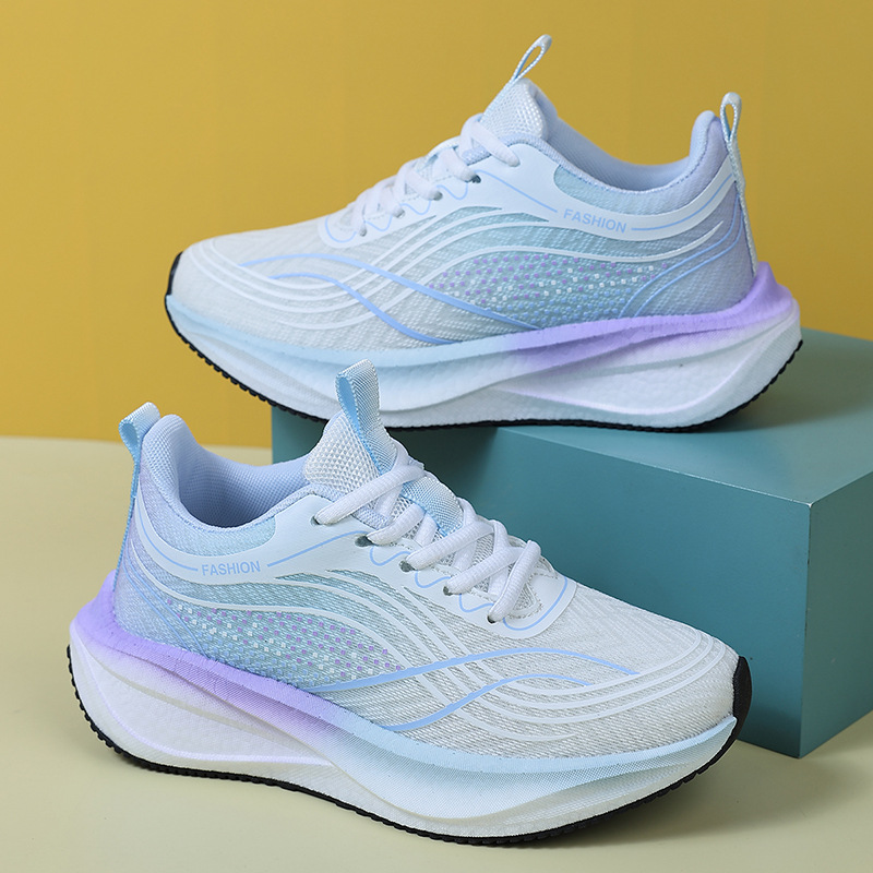 Nuevos zapatos de mujer zapatos deportivos de mujer 2026 nuevos zapatos de correr de estudiantes de primavera de acondicionamiento físico suave de prueba de amortiguación