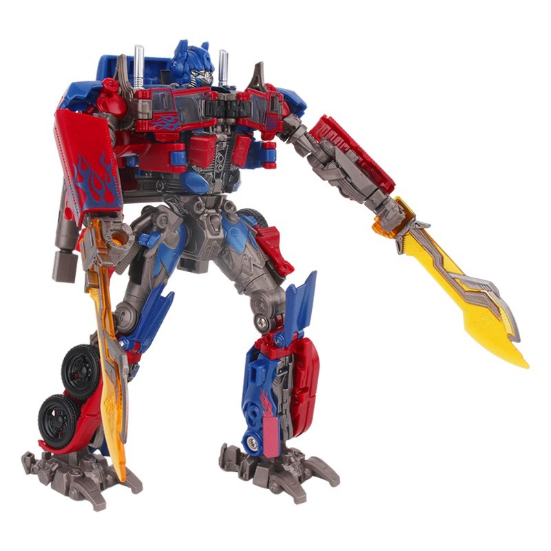 Трансформируемая игрушка Jialehuang Hero Column SS05 Big Optimus Bumblebee 8801 — детская модель робота-автомобиля для мальчиков