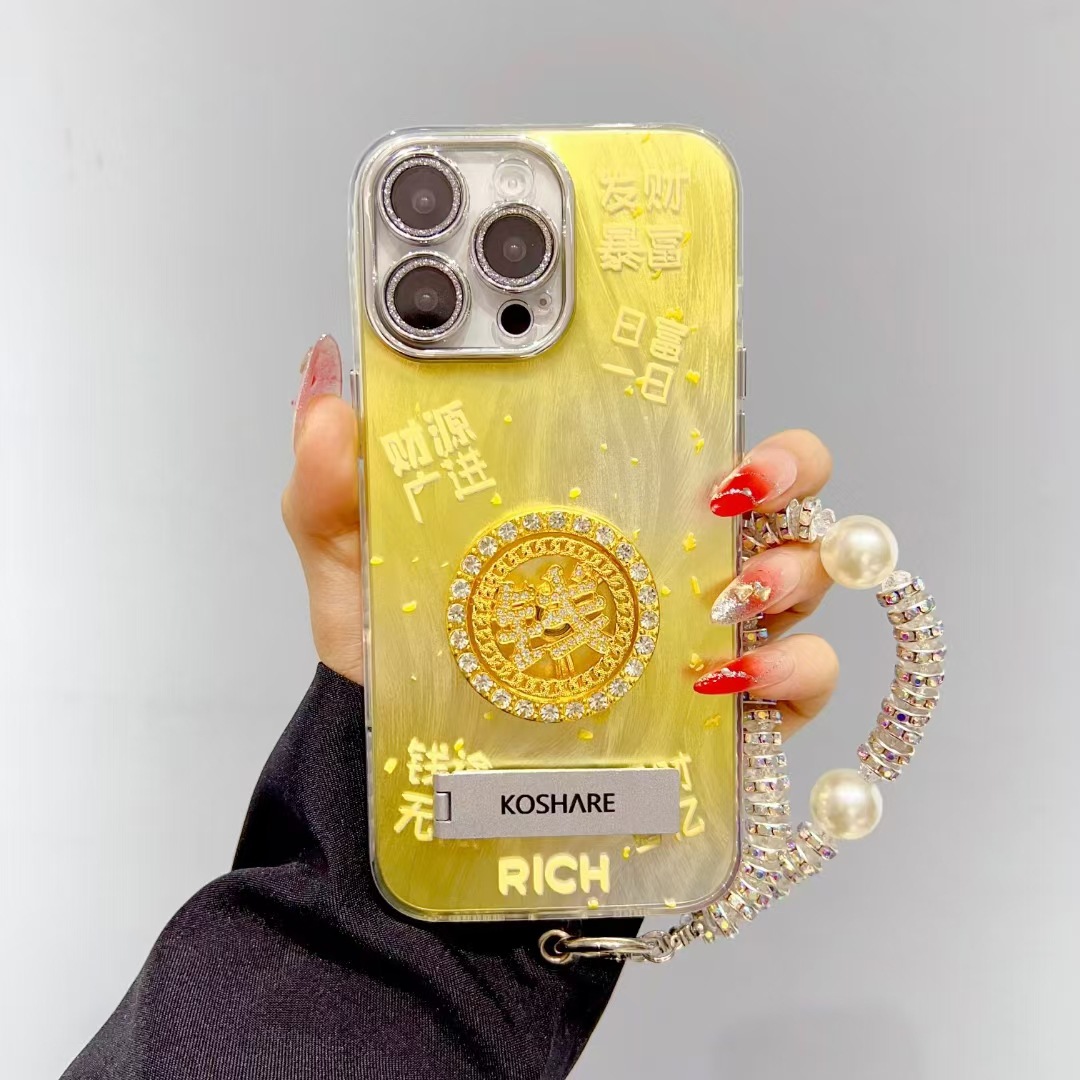 Soportes giro de dinero-brillo-hilo de plumas zy