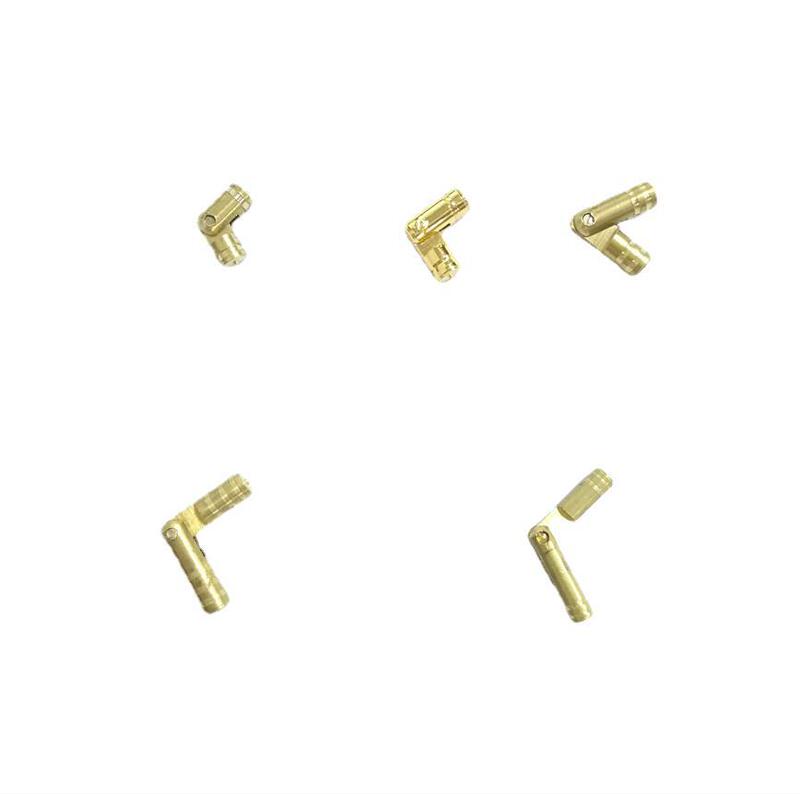卸売り直径4mm/5mm * 17/19/25/30mm家庭用木箱アクセサリー箱円柱合葉純銅ヒンジ|undefined