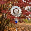 10CM owl + spiral tail (royal blue)