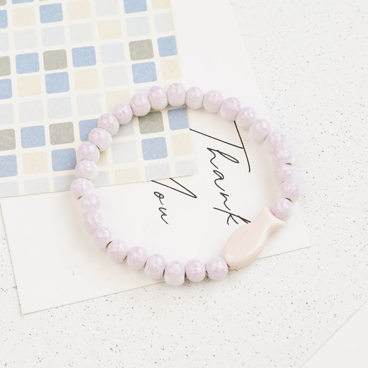 Pulsera de Cerámica para Mujer Hecho a Mano Diseño de Gato image 238