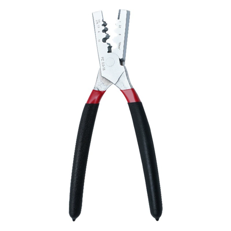 Производители поставляют 8,5-дюймовые Клещи для клемм давления, черные и красные пластиковые ручки, клещи для клемм давления, заглушки пружинного зажима