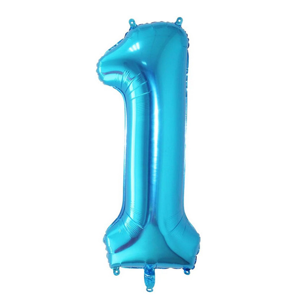 digital golden blue fuchsia balloon