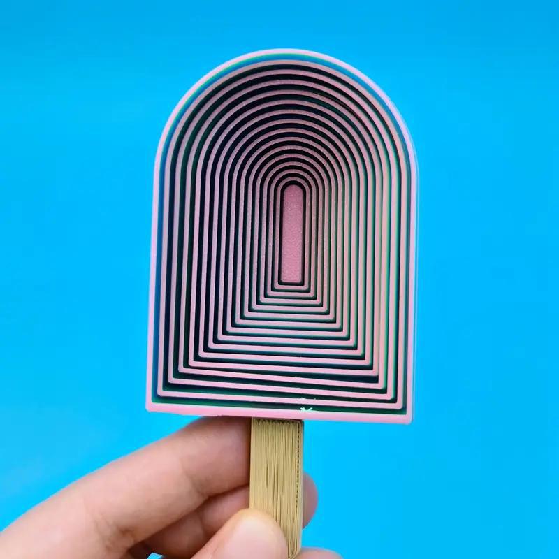 무작위로 배포되는 3D 프린팅 아이스크림