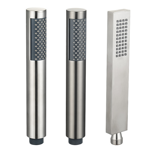 Wholesale 304 stainless steel booster shower head apartment hotel home shower handheld shower head