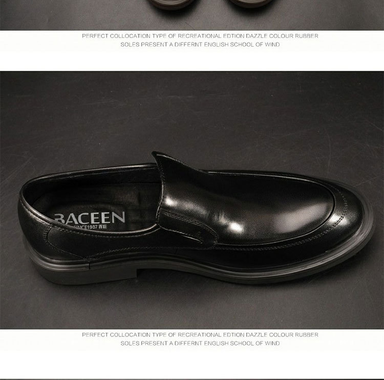 Scarpe da uomo in pelle Fudan formali casual da lavoro di grandi dimensioni con strato di piombo, scarpe da sposa in pelle di vacchetta_voghion.com