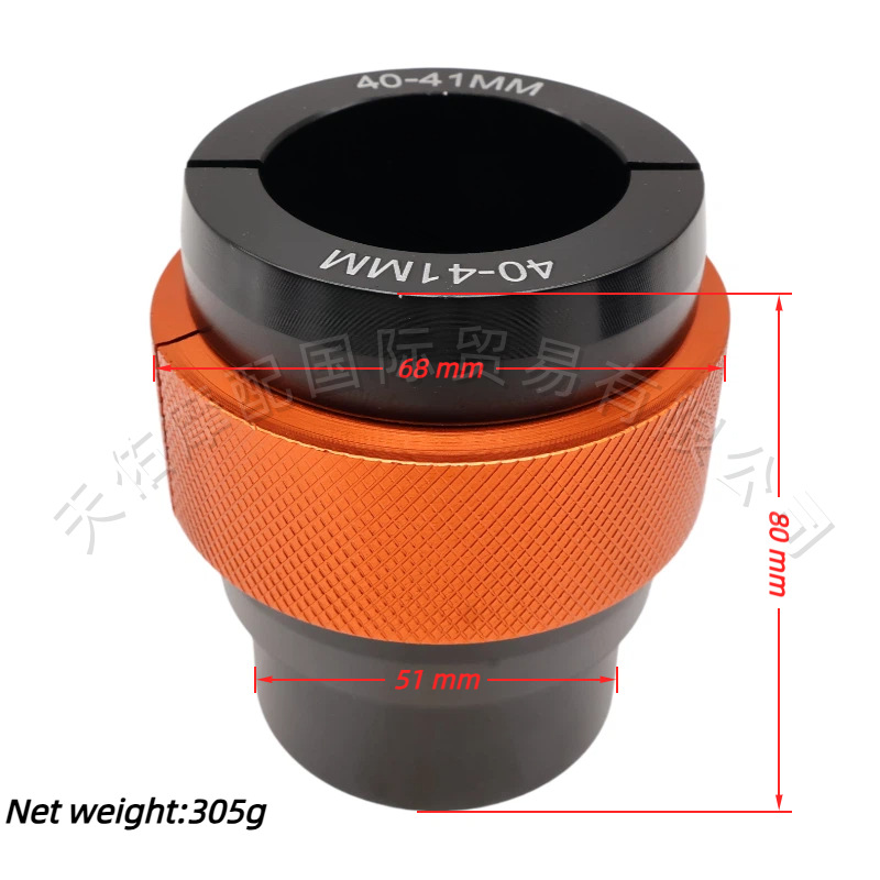 Universal Cnc Aluminum Alloy Front Shock Absorber Oil Seal Installation Tool for Off-Road Motorcycles, Inverted Front Shock Absorber Oil Seal Tooling