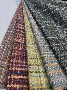 Woolen woolen in stock woolen coat clothing/shoes and hats/luggage fabric Shaoxing supply