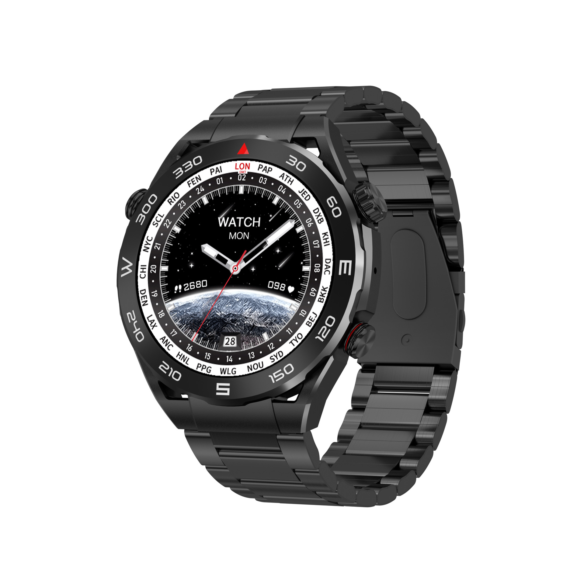 Relógio Inteligente MT15S 1,6 Polegadas Tela 4DOLED Bússola NFC_voghion.com