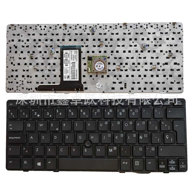 SP for HP EliteBook 2560p 2570 2570p notebook keyboard SP for HP EliteBook 2560p 2570 2570p notebook keyboard