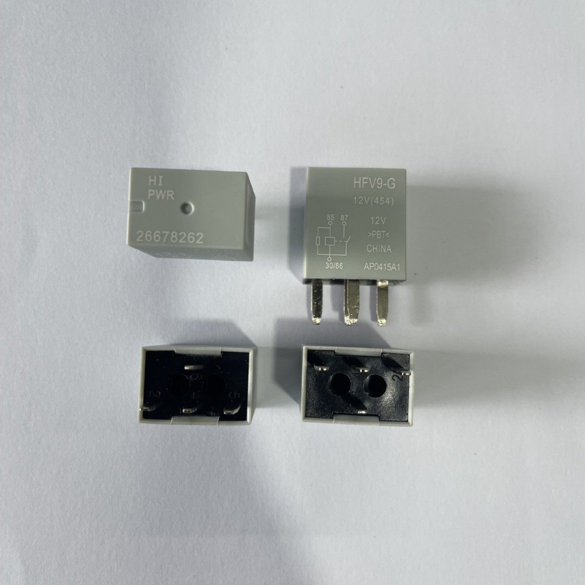 宏发继电器HFV9-G 12V(454)别克功能继电器26678262别克