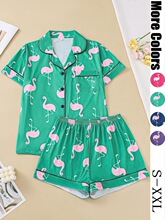 H 29587 Flamingo Print Lounge Set ������ӡ���Ҿ���װ ר