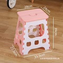 厚みのあるプラスチック製の折りたたみスツール、ポータブルミニ屋外大人用子供用椅子ベンチポータブル電車マザ