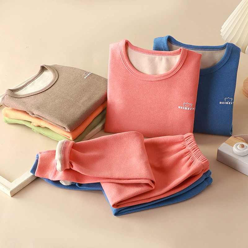 Детский комплект нижнего белья Delong теплая одежда для мальчиков осенняя одежда осенние брюки для девочек пижамы домашняя одежда для детей оптом