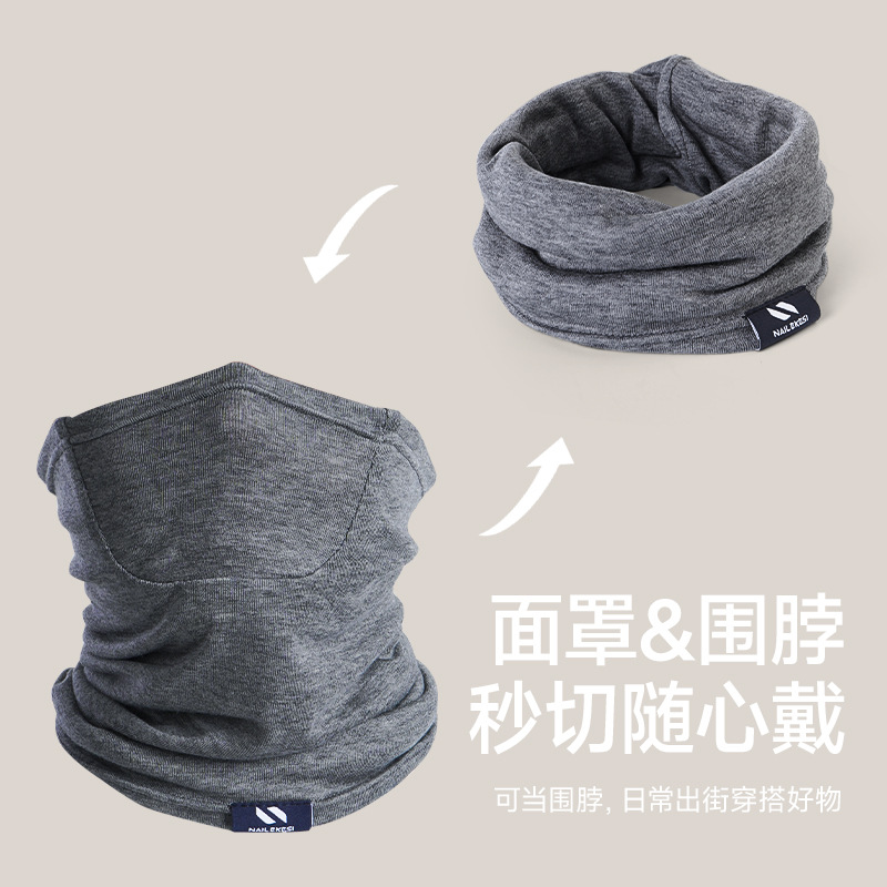 Cuello protector de cuello de invierno para hombres y mujeres deportes al aire libre cuello de vello máscara de ciclismo a prueba de viento cuello anticongelante cara transpirable