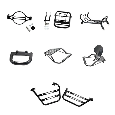 Rack Luggage Rack Lampshade Side | Motorcycle frame