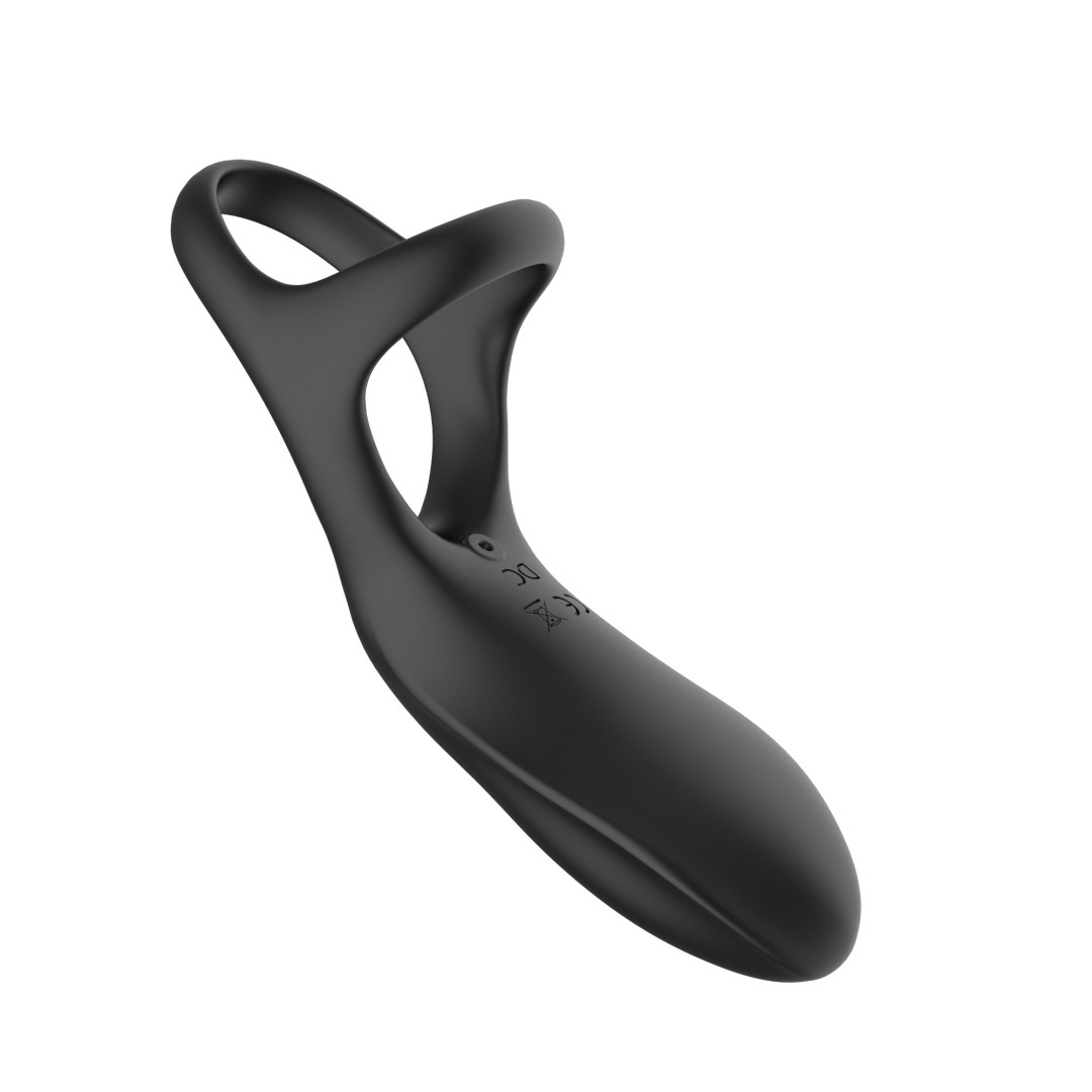 Three-Hole Vibrating Lock Ring, 10-Frequency Couples’ Resonance Penis Ring — detail image 8