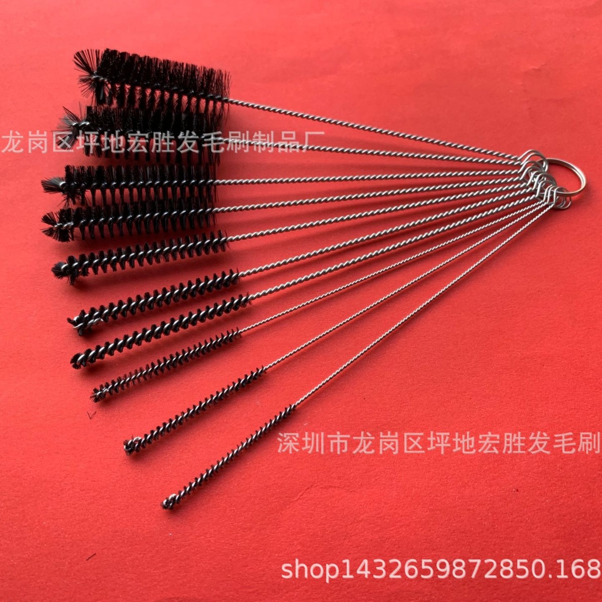 Cepillo de Limpieza para Pistola Pulverizadora Multifuncional para Tubos de Aerógrafo