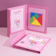 Children's Intellectual Toys Early Education Educational Magnetic Magnetic Tangram Wooden Puzzle Colorful Puzzle Kindergarten Teaching Aids