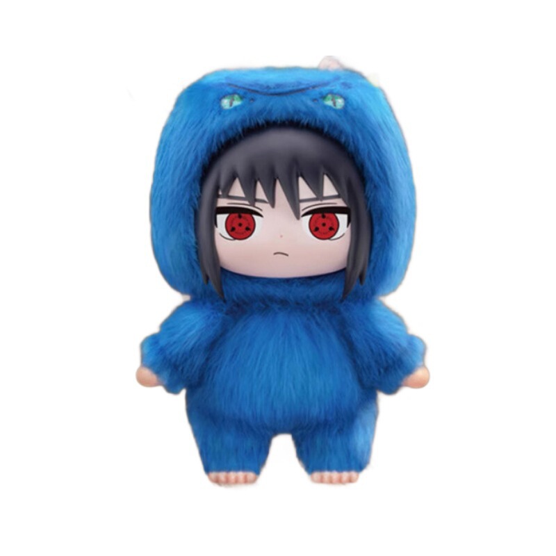 【零售】正版火影忍者疾风传萌兽派对系列盲盒潮玩手办毛绒公仔摆|undefined
