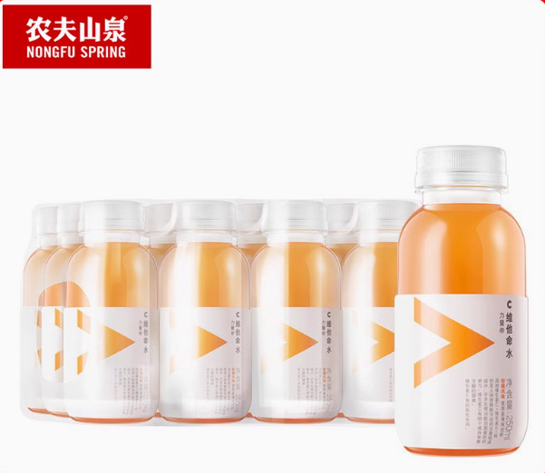 农夫山泉力量帝维他命水250ml*12瓶迷你袋装柠檬柑橘风味饮料饮品|undefined