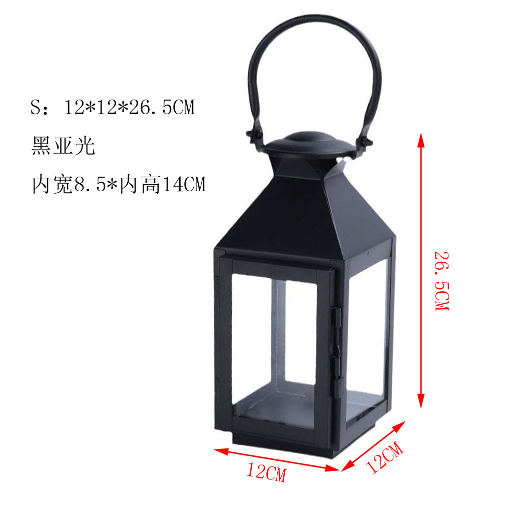 S negro (12*12*26.5CM)