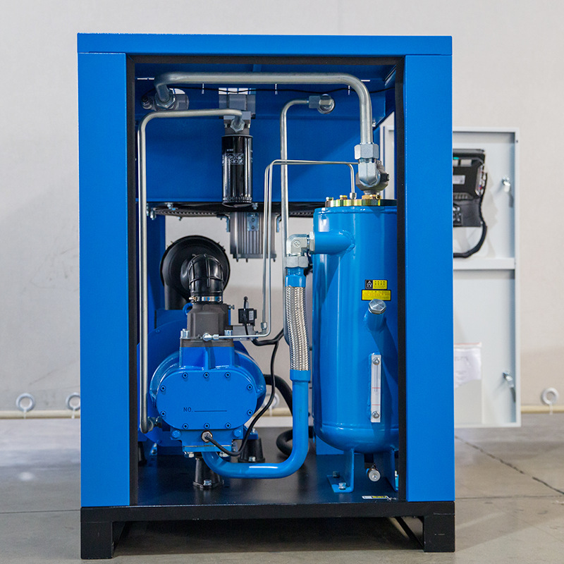 Three Ship Screw Air Compressor Compressor Permanent Magnet Variable Frequency Air Compressor Air Compressor Industrial Grade