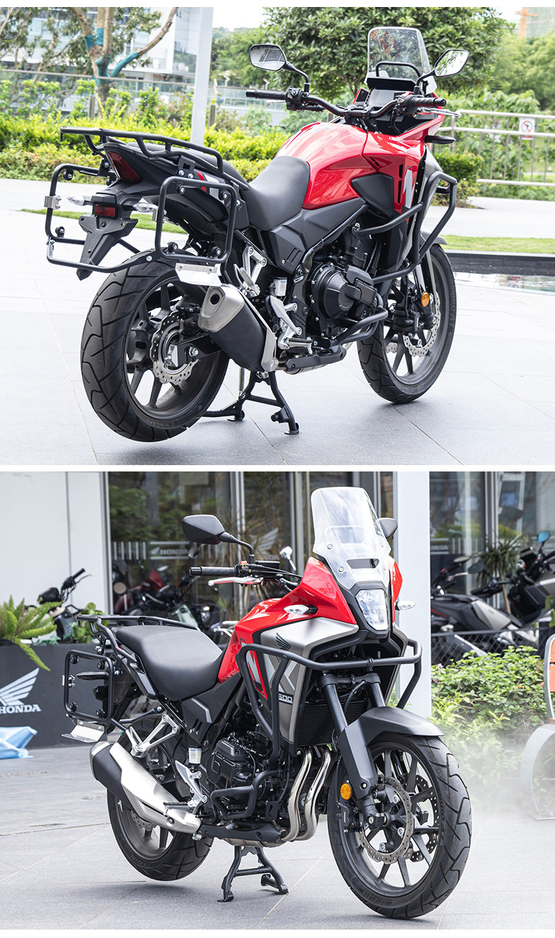Suitable for Honda Nx500 Bumper, Nx400 Anti-Fall Bar, Stand, Parking Rack, Upper and Lower Protective Bar Modification Accessories