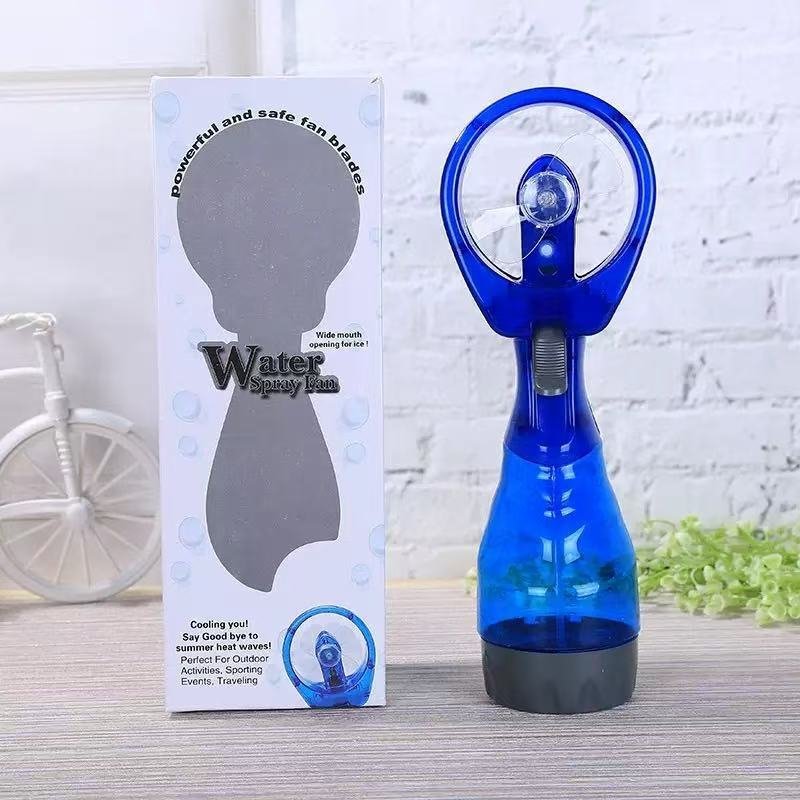 新款夏季喷水喷雾风扇手持便携宿舍办公多场景迷你清凉降温小风扇|undefined