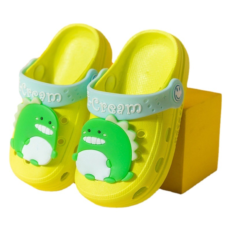 Zapatos de agujero de bebé zapatillas para niños verano Niños Niñas infantil antideslizante inferior suave interior anticolisión sandalias para niños