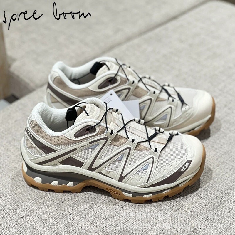 Putian Source Factory Salomon Xt-Quest Sports Casual Shoes Outdoor Trendy Shoes Unisex Versatile Mocha Brown