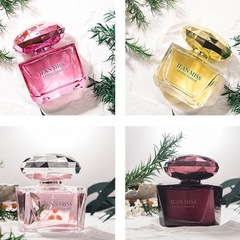 香水同香批發晶鑽粉鑽女士香水持久留香50ml學生網紅