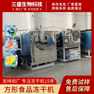 大型商用冻干机食品牛奶蔬菜冻干设备水果咖啡茶叶冷冻干燥机定制