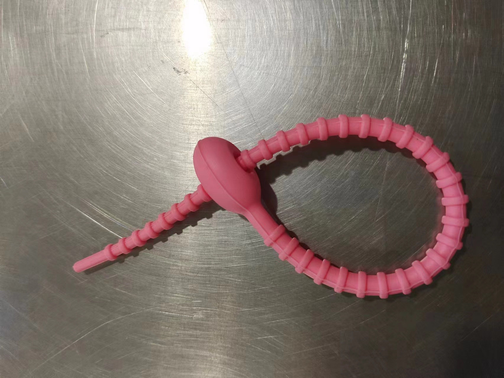 핑크 실리콘 스트랩 215mm